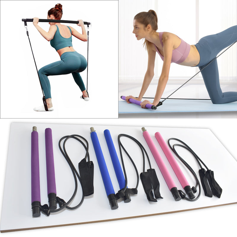 Set para Yoga y Pilates con Bandas de Resistencia